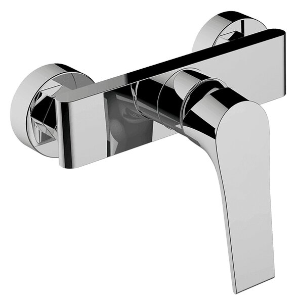 Laveo Plato, baterie de duș montată pe perete h-103, crom, LAV-BLY_040D