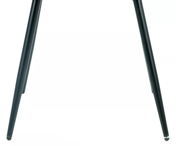 Scaun RICK, verde inchis - Bluvel 78, stofa catifelata/metal, 48x41x86 cm