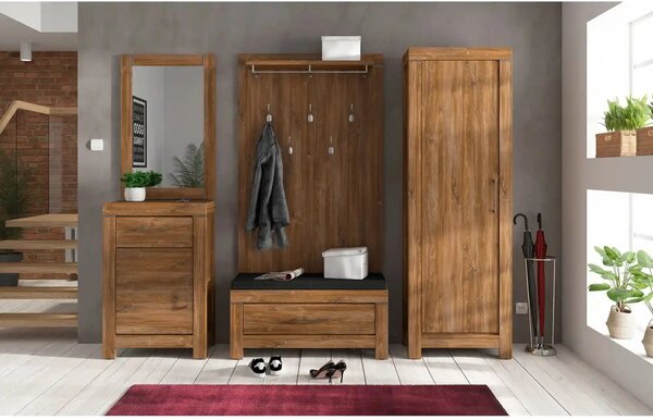 Oglinda GENT, stejar stirling, PAL laminat, 66x2x101 cm