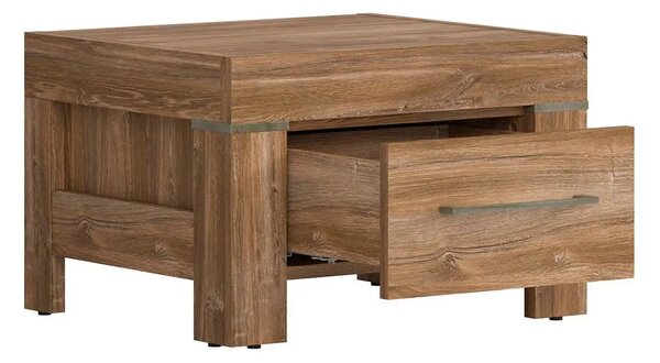 Noptiera GENT, stejar stirling, PAL laminat, 53x45x35 cm