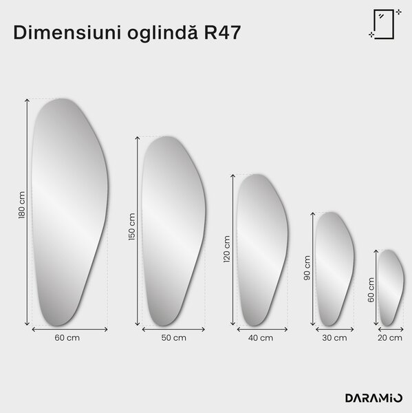 Oglindă verde Pure R47