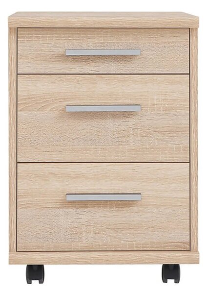 Comoda OFFICE, stejar sonoma, PAL laminat, 40x39x56 cm