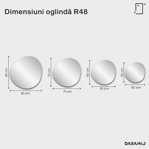 Oglindă curcubeu Pure R48