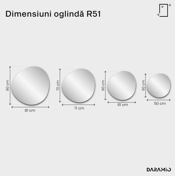 Oglindă verde Pure R51