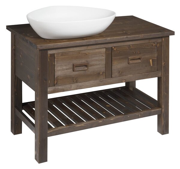 Sapho Sapho, dulap de lavoar BRAND 100x73x50cm, molid vopsit, BA101S