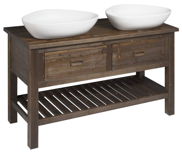 Sapho Sapho, dulap de lavoar BRAND 130x73x50cm, molid vopsit, BA131S