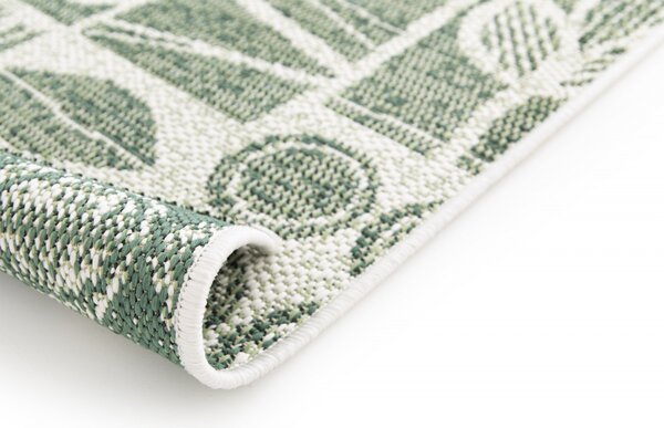 Model Sparta 17503-062, Covor Belgian Interior Exterior, Verde 80 x 150