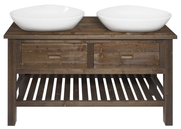 Sapho Sapho, dulap de lavoar BRAND 130x73x50cm, molid vopsit, BA131S