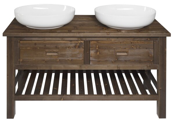Sapho Sapho, dulap de lavoar BRAND 130x73x50cm, molid vopsit, BA131S