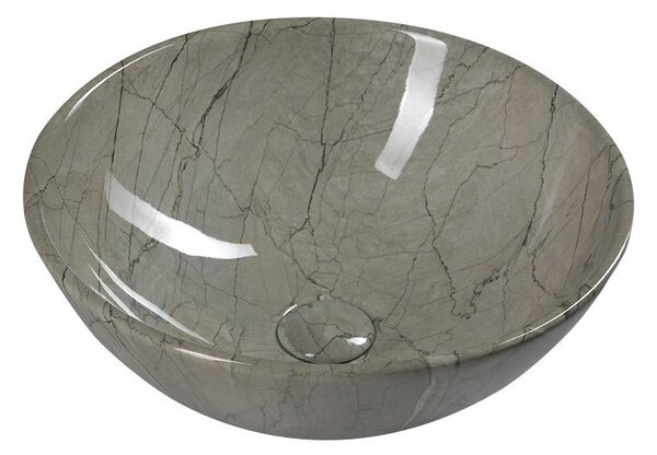 Sapho Sapho, chiuveta ceramica DALMA 42x16,5x42 cm, grigio, MM113