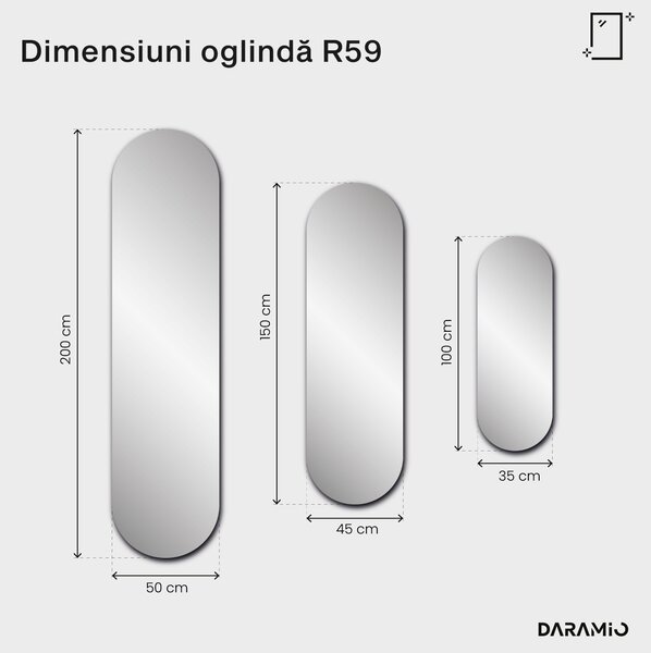 Oglindă verde Pure R59