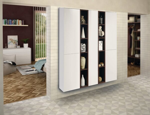 Sapho Sapho, dulap ESPACE 35x172x32cm, 2x usi, stanga/dreapta, pin rustic, ESC230-1616