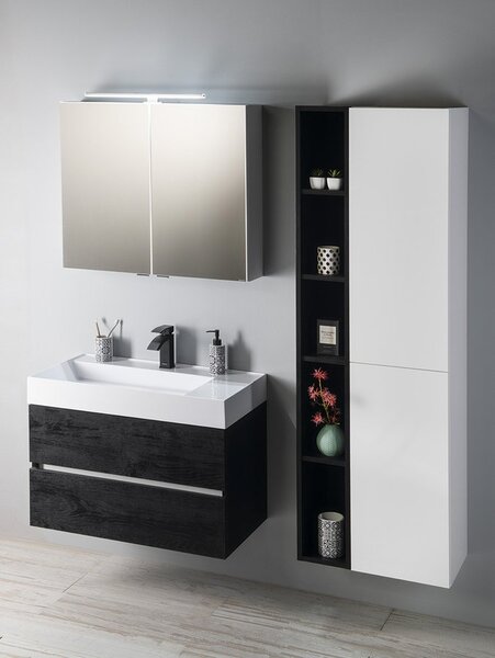 Sapho Sapho, chiuveta GODIVA 83x44cm, marmura turnata, alb, GU083L