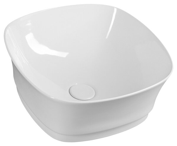 Sapho Sapho, chiuveta ceramica IDEA 42x18x42 cm, deasupra, fara preaplin, WH100