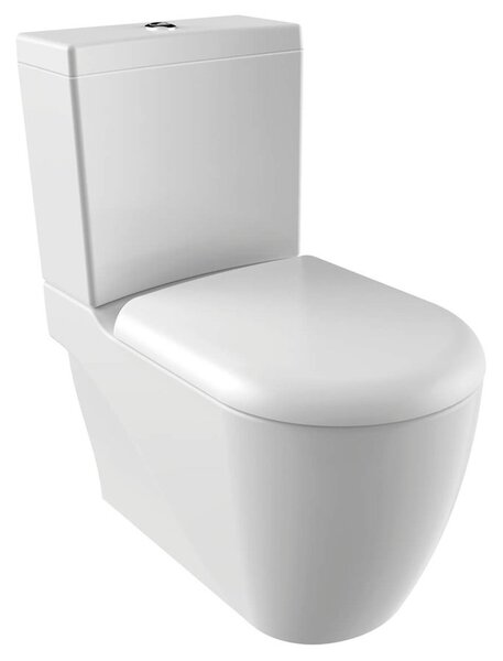 Sapho Sapho, scaun WC GRANDE, Soft Close, alb, KC1403.01.0000E