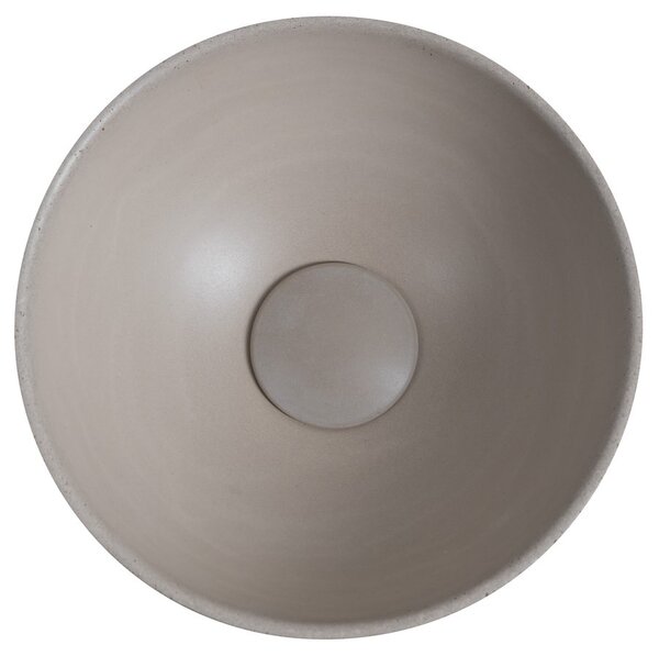 Sapho Sapho, chiuveta MINOR de blat din beton, diametru 26 cm, nisip, MR26014
