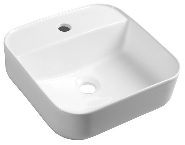 Sapho Sapho, chiuveta din ceramica MOLVENO 39,5x14x39,5 cm, deasupra, AR453