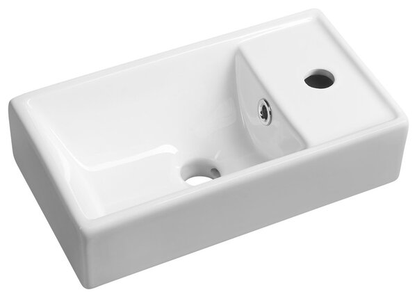 Sapho Sapho, chiuveta ceramica MINOS 40x22cm, dreapta, 4059