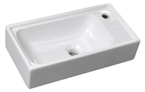 Sapho Sapho, chiuveta ceramica ORION 50x25cm, alb, 7045