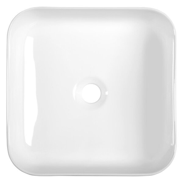 Sapho Sapho, chiuveta din ceramica PRATA 39,5x14,5x39,5 cm, deasupra, AR423