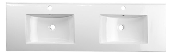 Sapho Sapho, chiuveta dubla ceramica SLIM 150x46cm, mobila, 1601-150