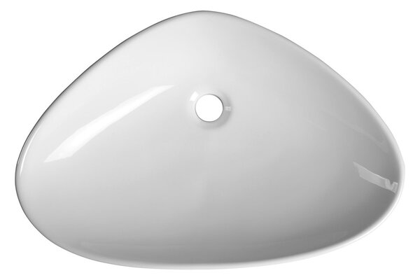 Sapho Sapho, chiuveta ceramica TERUEL, 58,5x14x39 cm, deasupra, BH7007