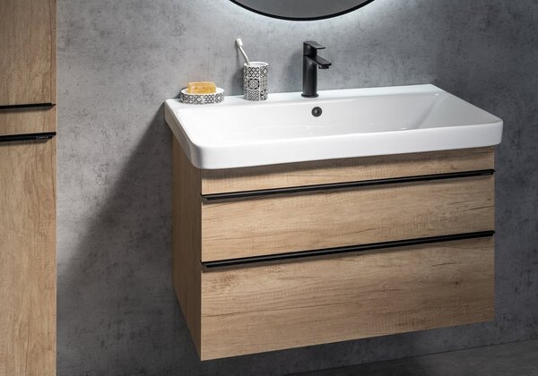 Sapho Sapho, chiuveta ceramica THALIE 80 80x46 cm, mobila, TH11080
