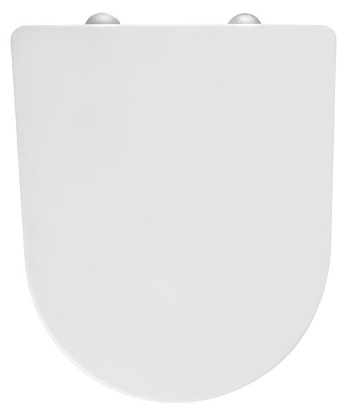 Sapho Sapho, scaun toaleta TURKU, Soft Close, alb