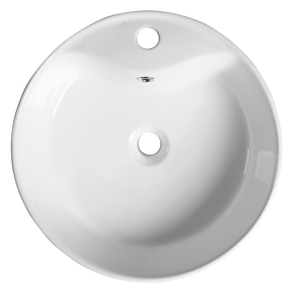 Sapho Sapho, chiuveta ceramica YAKARTA, diametru 46 cm, deasupra, BH7021