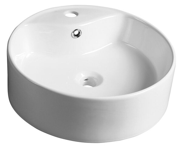 Sapho Sapho, chiuveta ceramica YAKARTA, diametru 46 cm, deasupra, BH7021