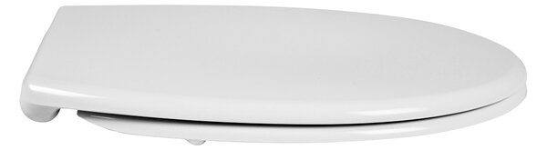 Gamma Sines, scaun toaletă 418(467)x378mm, polipropilenă, închidere lentă, alb, GMA-D1