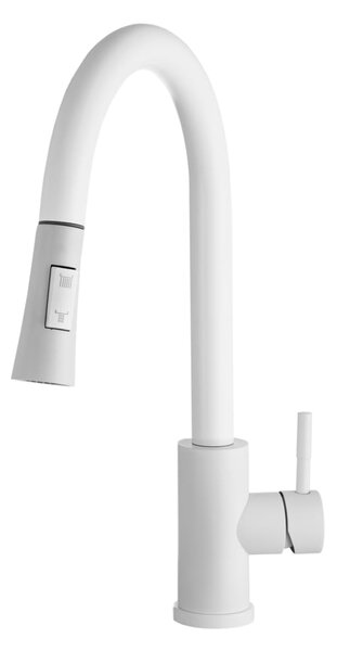 Gamma Taru Slim, baterie chiuveta inalta h-400, alb, GMA-BTS-WH