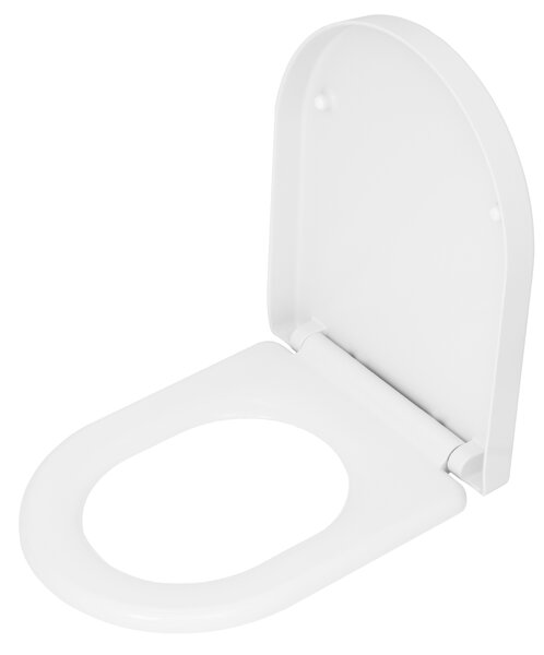 Gamma Sewilla D4, scaun toaleta 420x345mm, SoftClose, alb lucios, GMA-D4