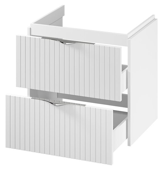 Cersanit Tirso, mobilier lavoar suspendat 594x447x572 mm, alb mat, S1015-007