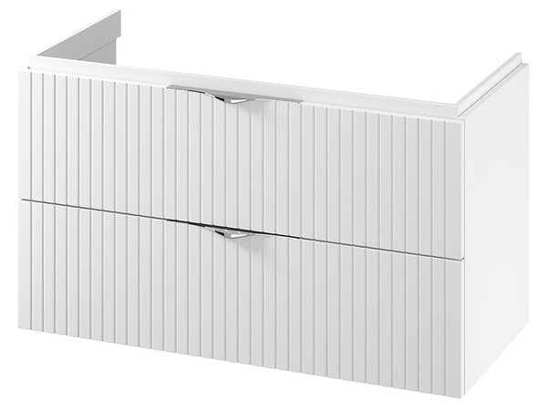 Cersanit Tirso, mobilier lavoar suspendat 994x447x572 mm, alb mat, S1015-014