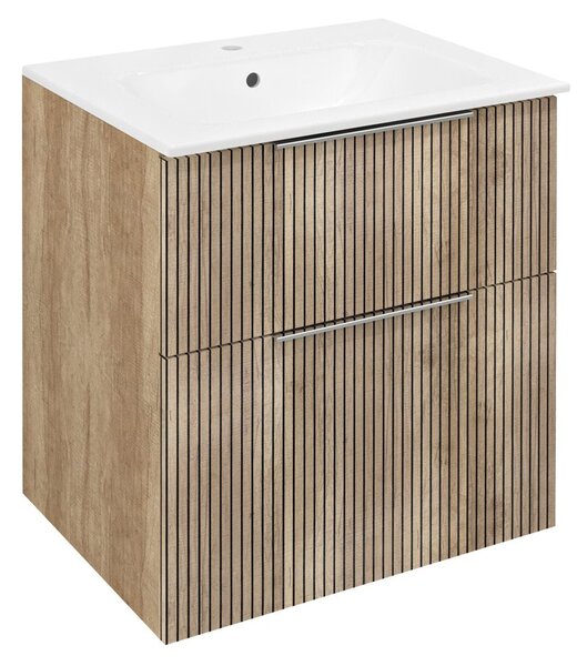 Sapho Sapho, Mobilier lavoar CIRASA 59,2x64x46cm, stejar Alabama, CR601-2322