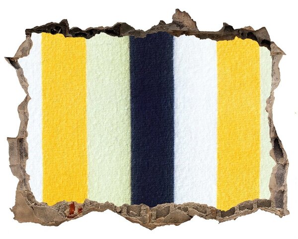 Autocolant autoadeziv gaură Dungi colorate în beton