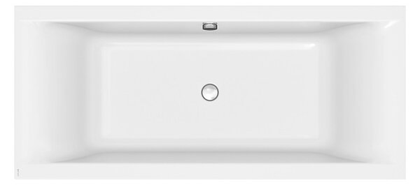 Cada Cersanit Larga acril 180x80cm + picioare, alb, S301-306