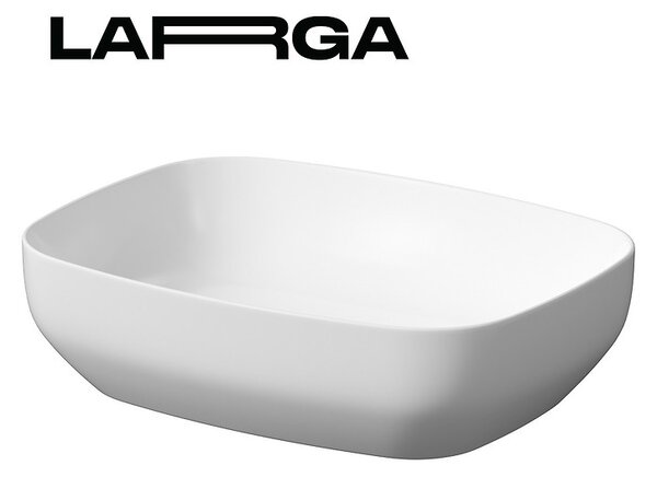 Cersanit Larga, chiuveta blat 50x39 cm, alb, K677-016