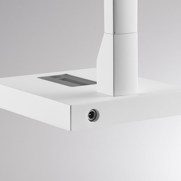 Molto Luce Lampă de birou cu LED FLOYD PRO, albă, 55 cm, CCT, dimabilă, reglabil, Alb, Studiu / Birou, Aluminiu, Modern