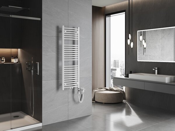 Mexen Ares, element electric de încălzire 1200x400 mm + tijă de încălzire 600 W, alb, W102-1200-400-2600-20