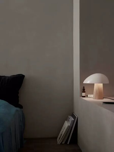 Night Owl Veioză Matte Smokey White/Ash - Fritz Hansen