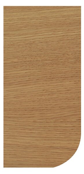 Masă de dining extensibilă Skolle, stejar natural (150–200x80 cm)