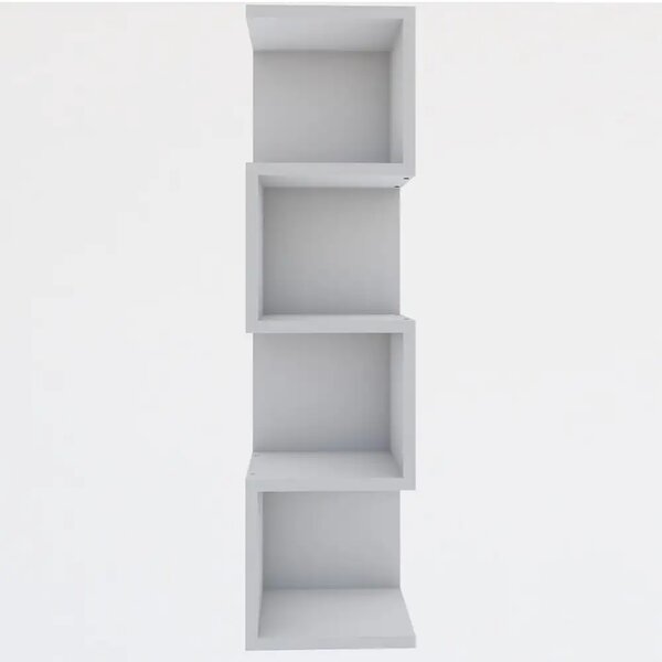 Biblioteca Alina culoare alb,95 cm