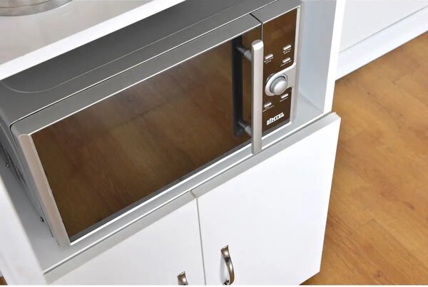 Dulap din pal, Beny Homs, alb, 160 x 60 x 31.4 cm