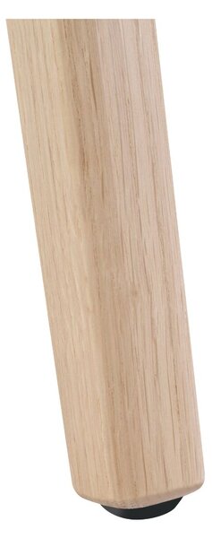 Scaun de dining Gabi, gri/stejar natural