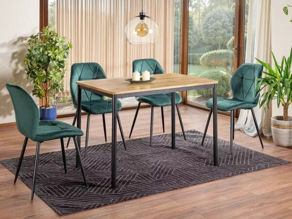 OFERTA Masa de dining CITY 110x75 cm, stejar artisan II. calitate