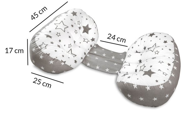 Perna gravide multifunctionala Kidizi Mona Galaxy Grey