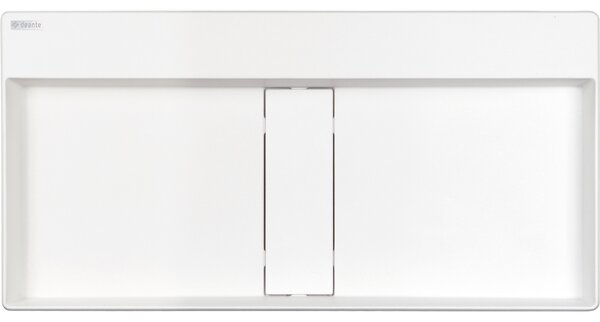Deante Blur, lavoar blat granit 800x400x120 mm, alb, DEA-CQB_AU8S