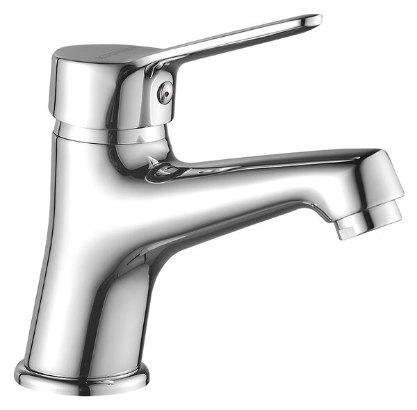 Kuchinox Tibi, baterie lavoar cu piedestal și dop automat, cromat, LAV-BQY_022D
